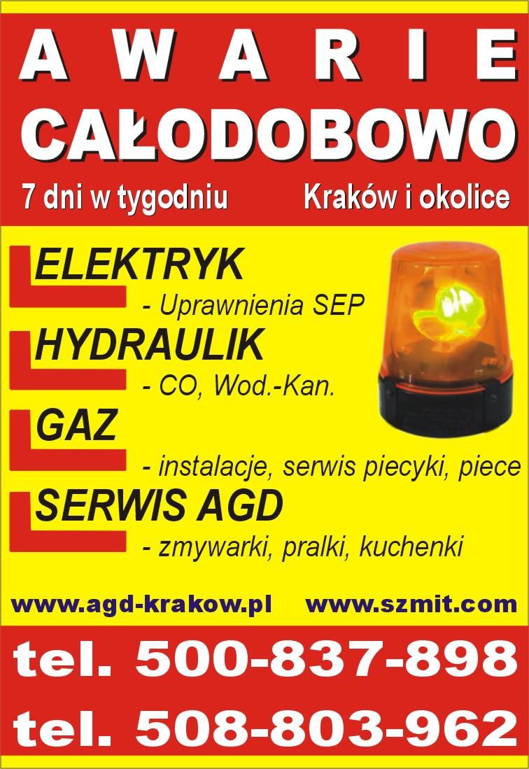 Naprawa zmywarek Kraków , naprawa pralek Kraków, małopolskie