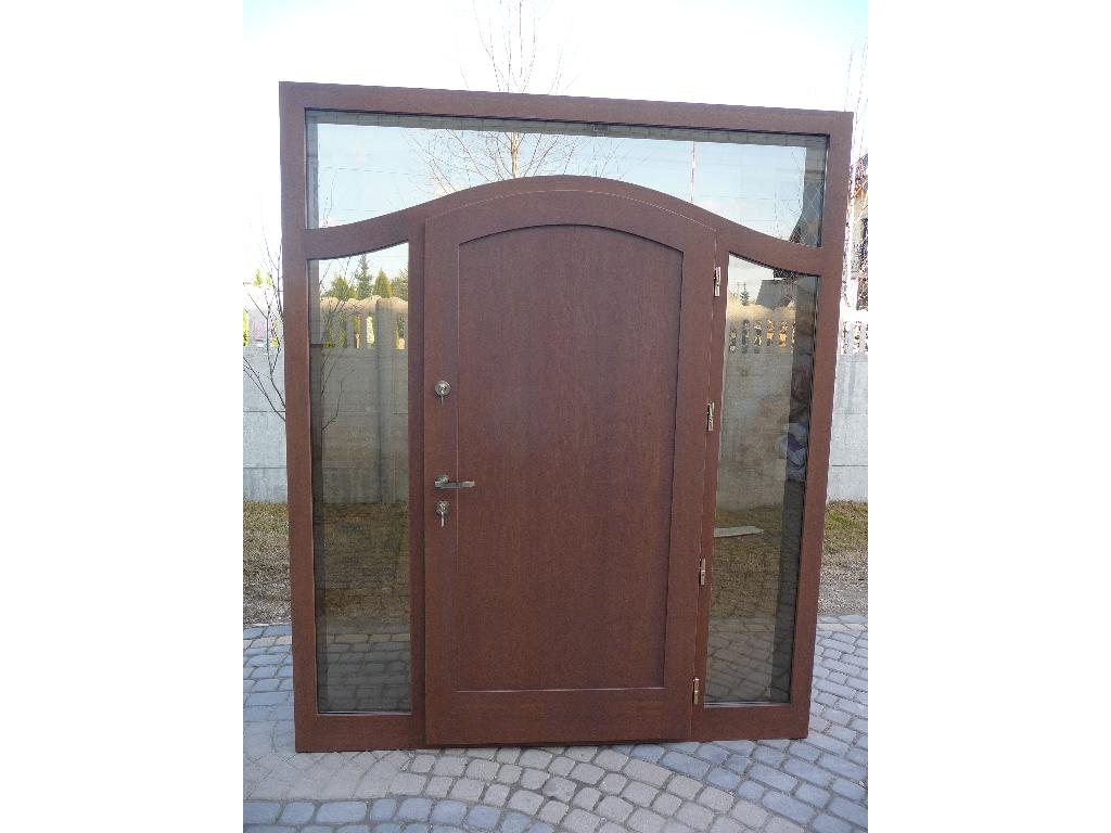 Drzwi zewnętrzne, drewniane, dębowe, z doś., Zdjęcie nr 6