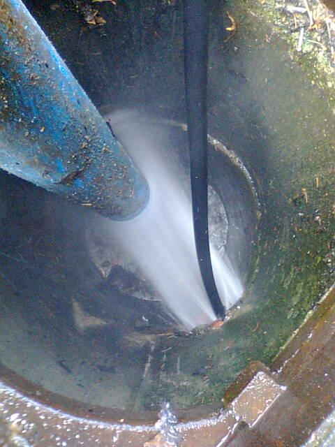 czyszczenie przykanalika ciśnieniem wody nr 2