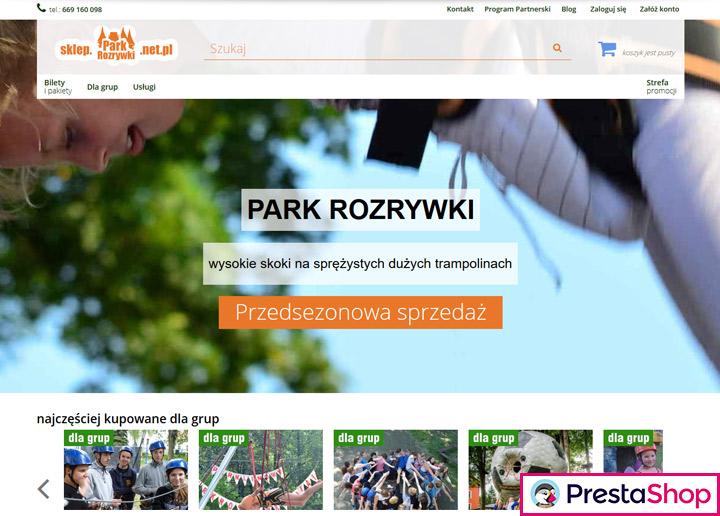 Internetowy sklep rozrywki sklep.parkrozrywki.net.pl