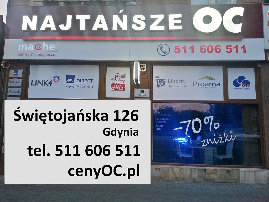 Ubezpieczenie Opel Gdynia / tel. 511 606 511 / cenyOC.pl