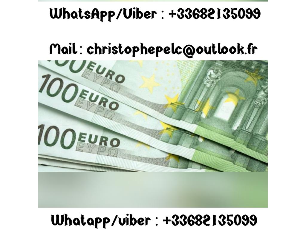 Inwestor i możliwością pożyczki : christophepelc@outlook.fr
