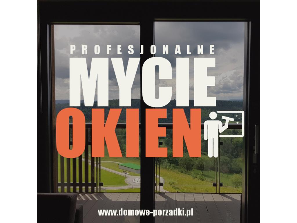 Mycie okien / witryn / szyldów / powierzchni szklanych / KRAKÓW, małopolskie