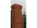 komin z cegły klinkierowej