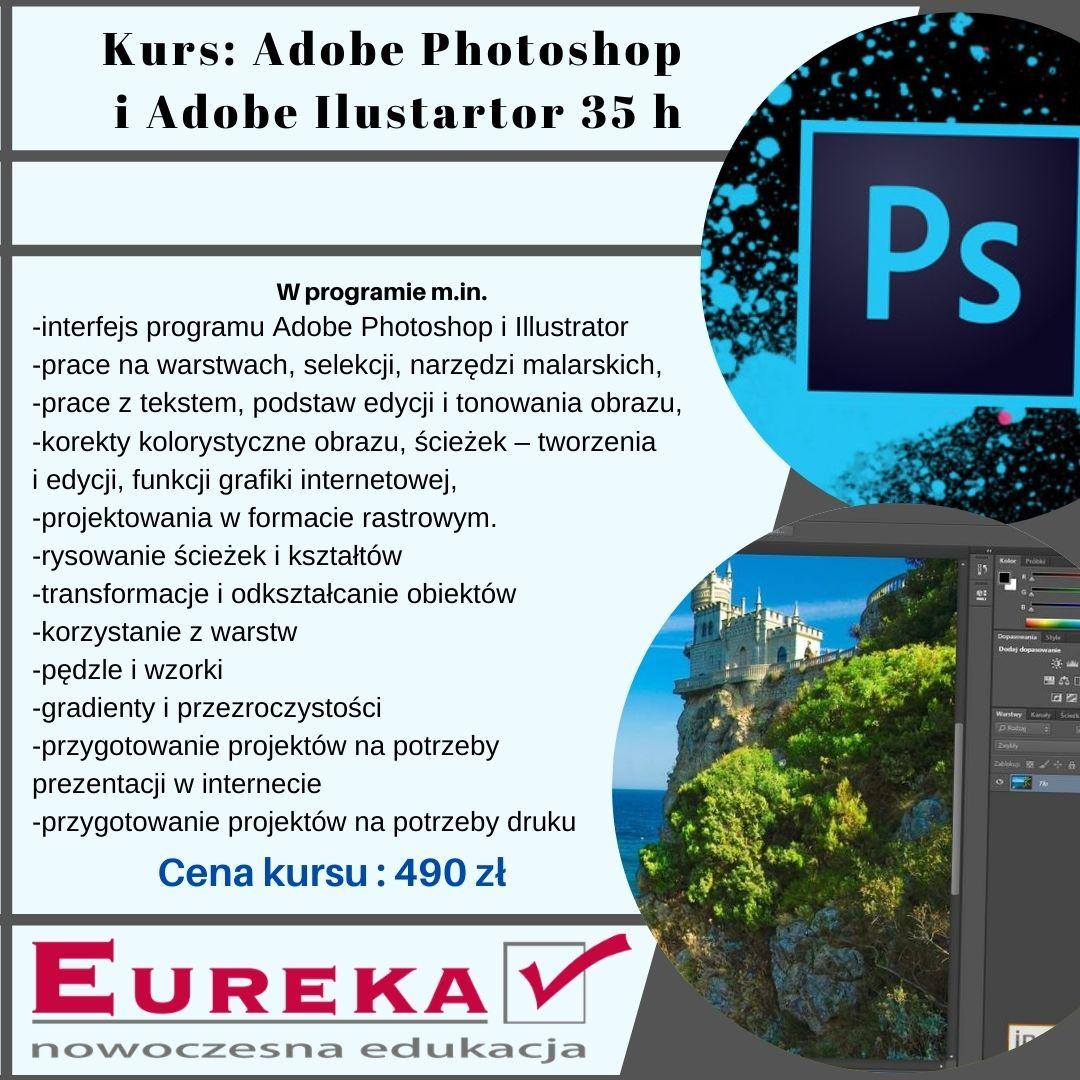 Kurs Adobe Photoshop i Adobe Illustrator, Rzeszów, podkarpackie