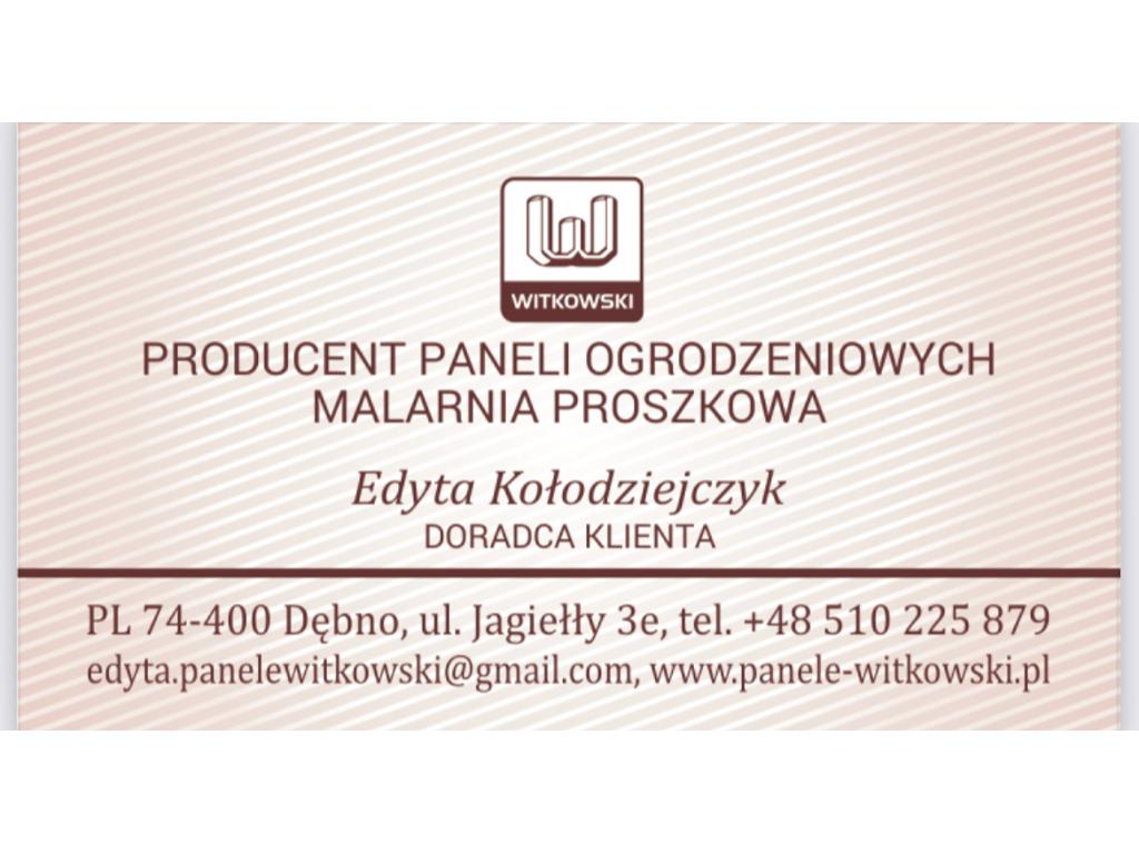 Witkowski Ogrodzenia - Producent paneli ogrodzeniowych Witkowski, Dębno, zachodniopomorskie