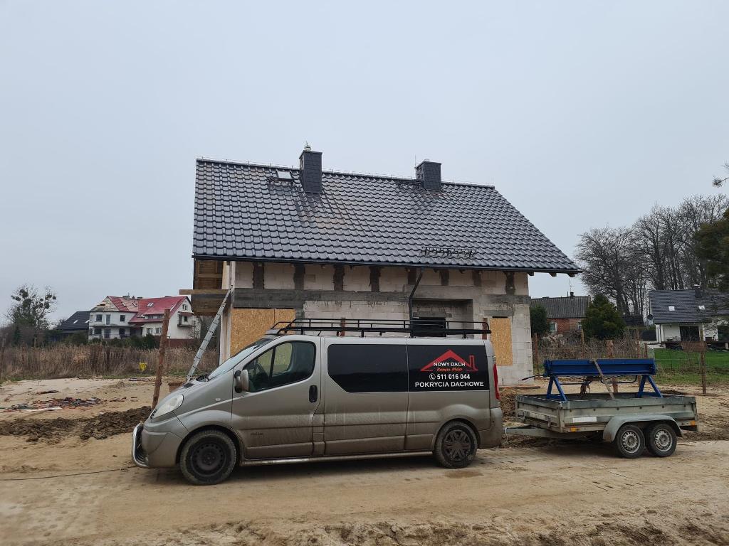 Budowa dachu, Nowa Karczma, Kościerzyna, Starogard Gdański, pomorskie