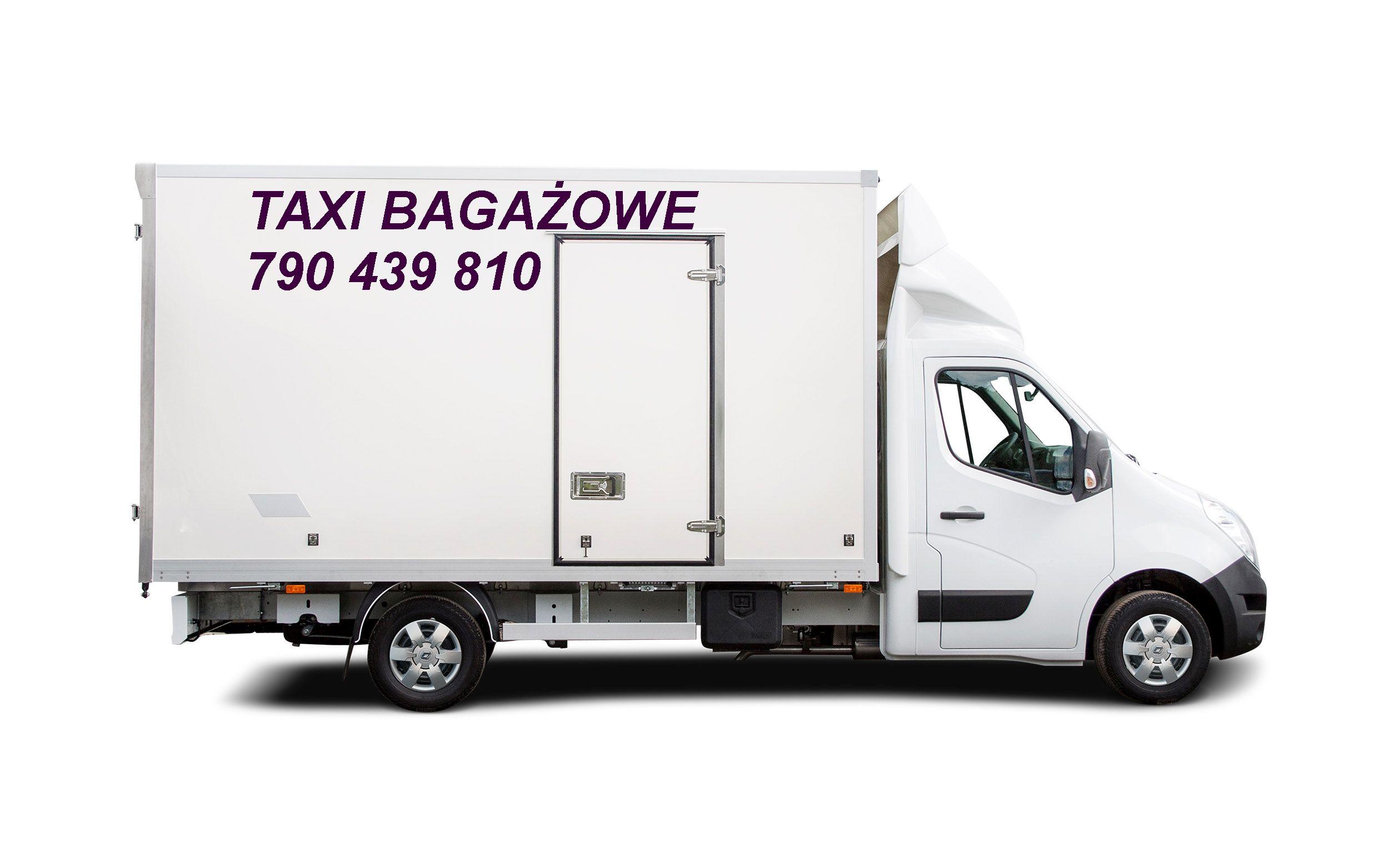Taxi bagażowe Kraków 24h/7 transport przeprowadzki, małopolskie