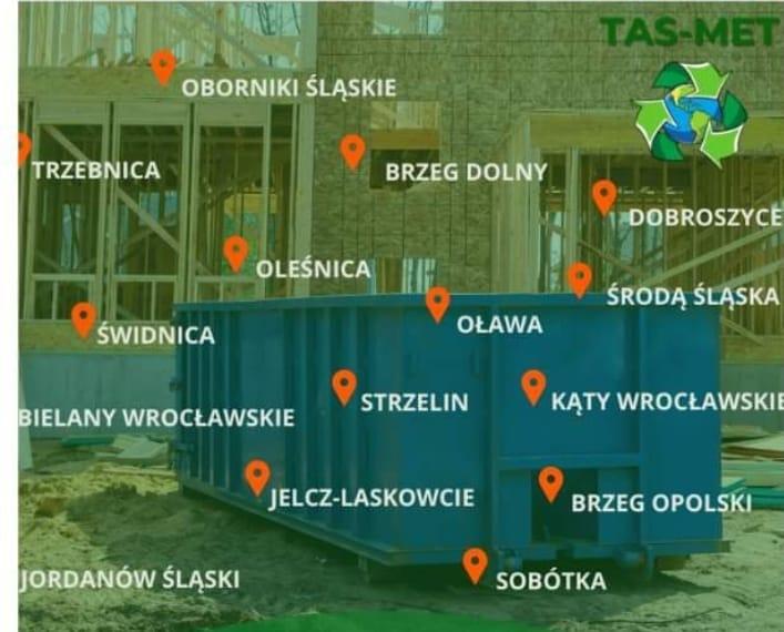 Tas-Met kontenery na śmieci, skup złomu - Wrocław, dolnośląskie