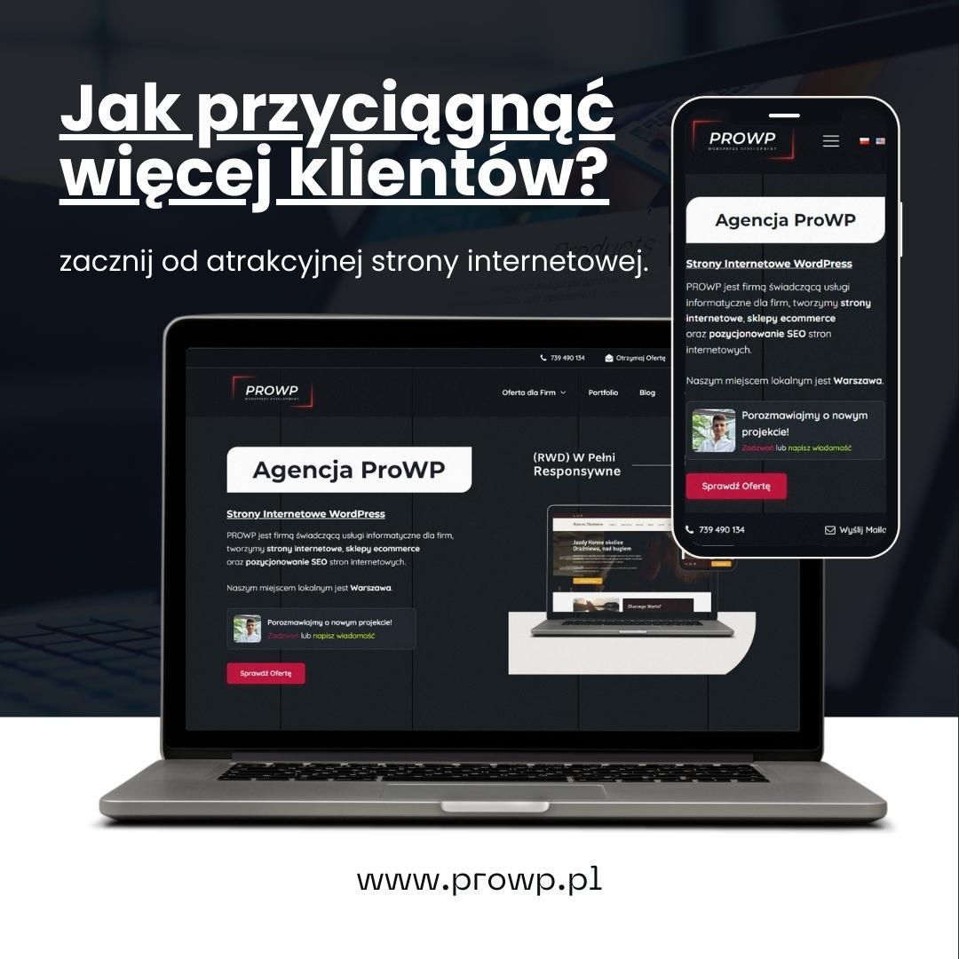 Agencja ProWP - tworzenie stron internetowych