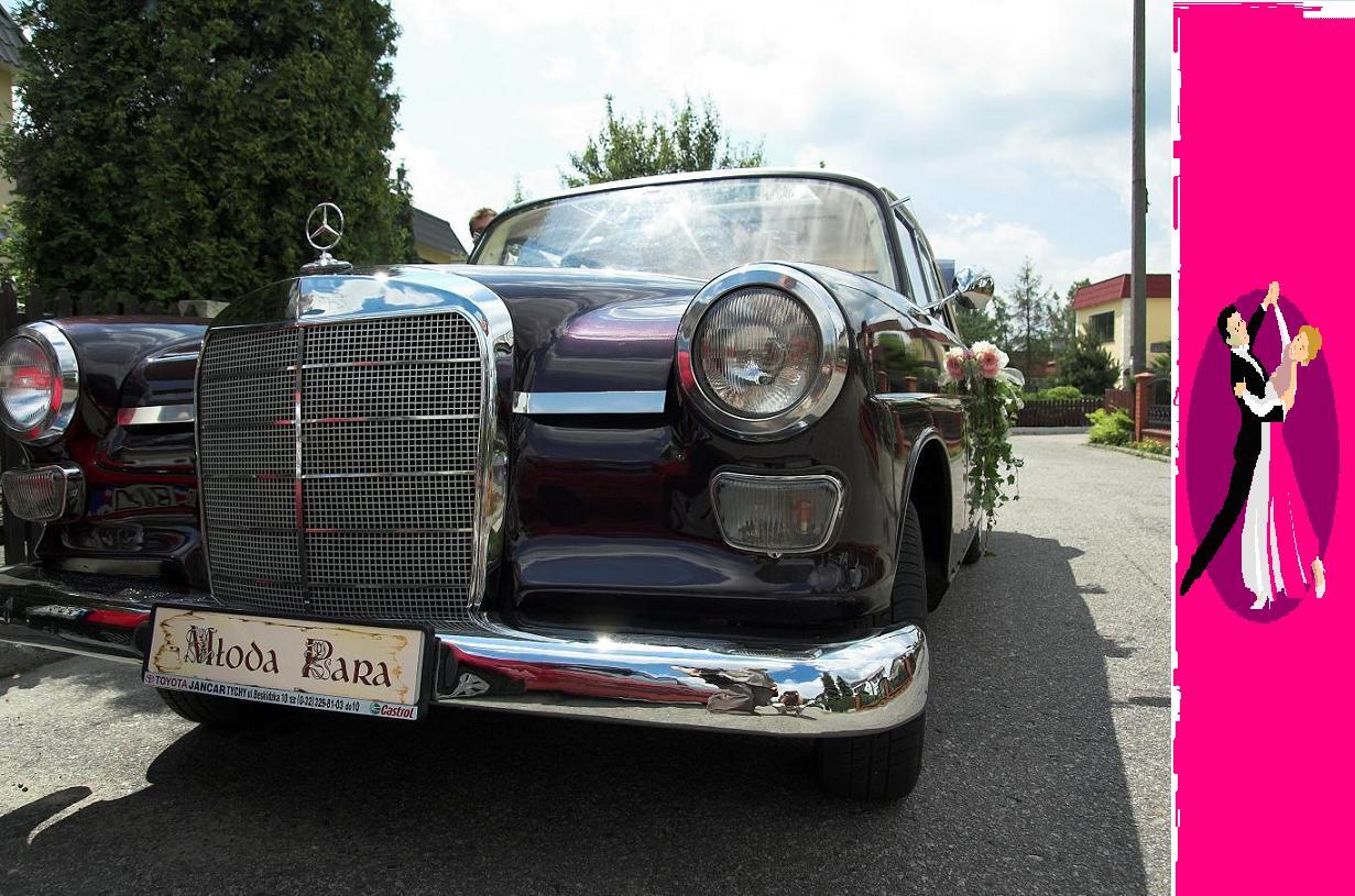 Do ślubu zabytkowym Mercedesem z lat 60-tych!!!, Tychy, śląskie