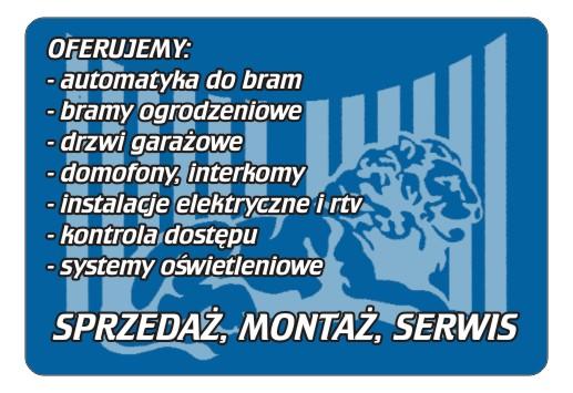 Bramy, drzwi, okna, automatyka do bram, instalacje, Leoncin,Nowy Dwór Maz, mazowieckie