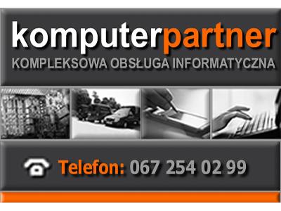 KOMPUTERPARTNER - Kompleksowa obsługa informatyczna małych i średnich firm. - kliknij, aby powiększyć