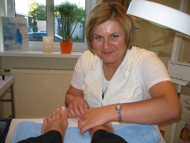 Zabieg pedicure