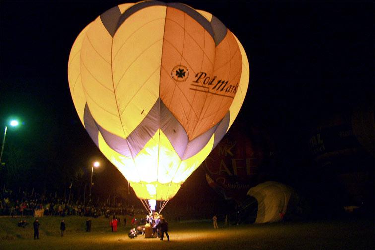 Balonowe loty reklamowe, reklama specjalna, Kraków, małopolskie