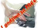 Nauka gry na pianinie w Warszawie - 1godzina ze free