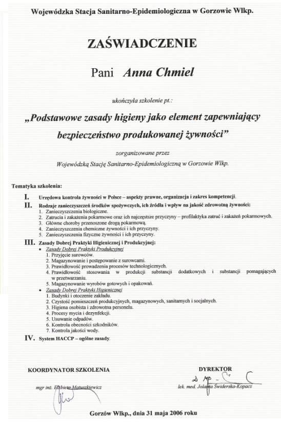 Usługi z zakresu BHP !!!KOMPLEKSOWA OBSŁUGA!!!, lubuskie