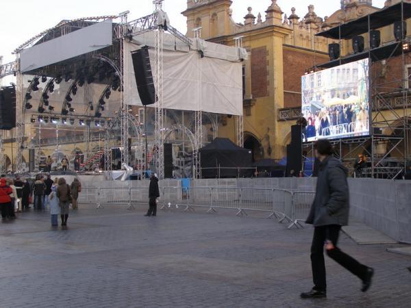 Organizacja imprez masowych, barierki ochronne, Gdańsk, pomorskie