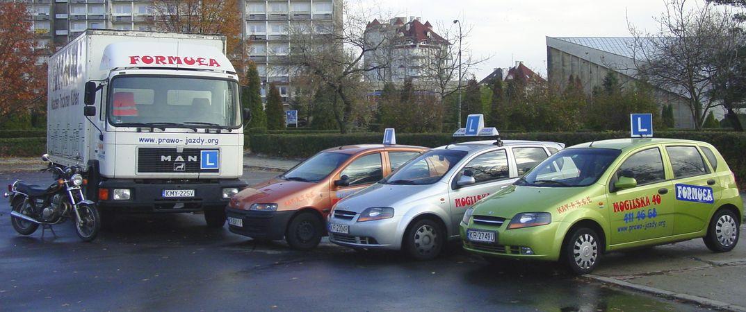 Ośrodek Szkolenia Kierowców Formuła, Kraków, małopolskie