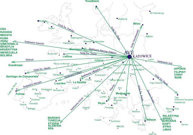 Pielgrzymowanie do miejsc swietych, sanktuariów, Katowice, śląskie