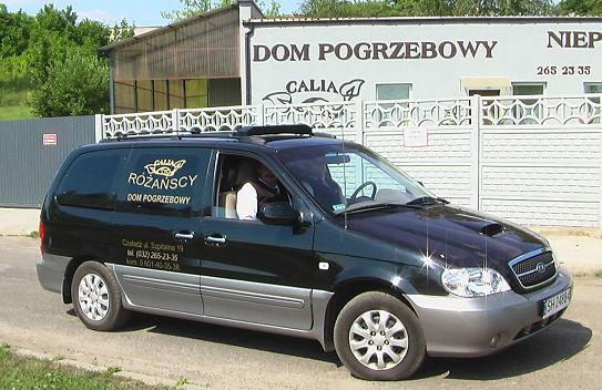 Firma Pogrzebowa Calia Rozanscy Transport Zmarlych, Czeladź, śląskie