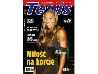 Okładka Tenis (100 numerów magazynu) - kliknij, aby powiększyć