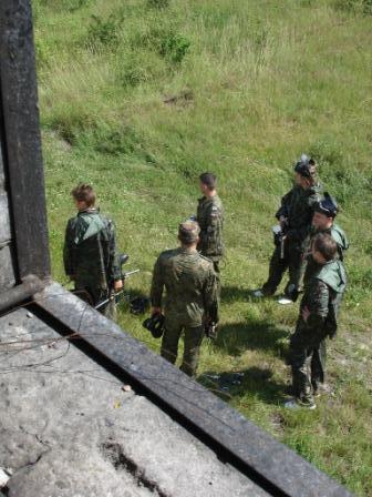 Paintball na poligonie pasternik