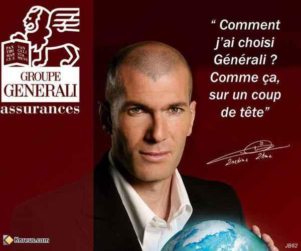 Zidane dla Generali