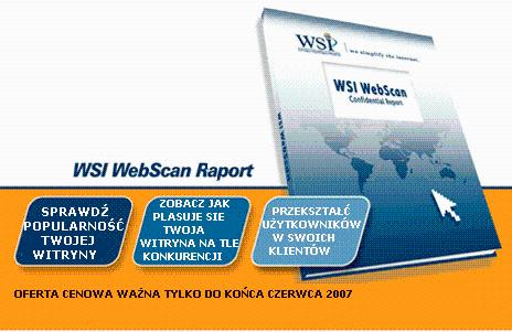 Analiza WebScan - wyłączna technologia firmy WSI