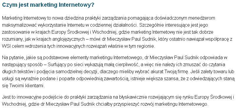 Czym jest Marketing Internetowy?