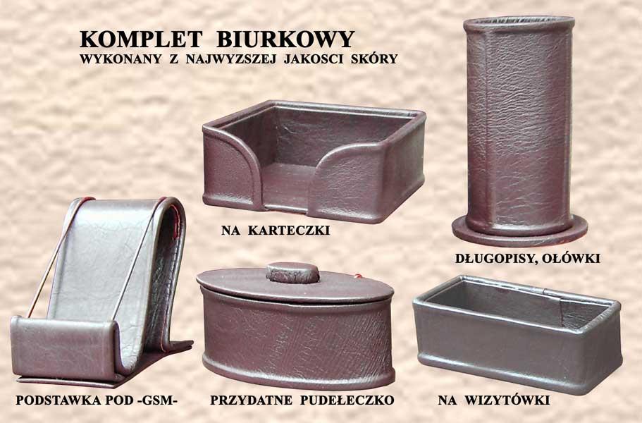 Komplet biurkowy