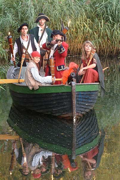 Piraci na łodzi