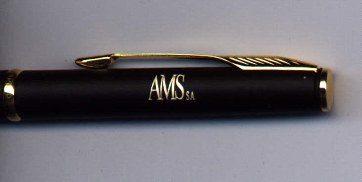Przykład logo na długopisie