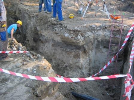 Nadzór archeologiczny podczas prac ziemnych