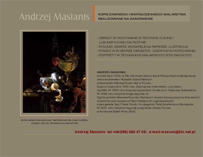 Kopia obrazu  J.Malczewskiego  
