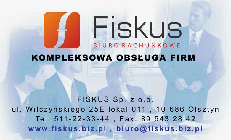 Biuro rachunkowe FISKUS Sp. z o.o., Olsztyn, warmińsko-mazurskie