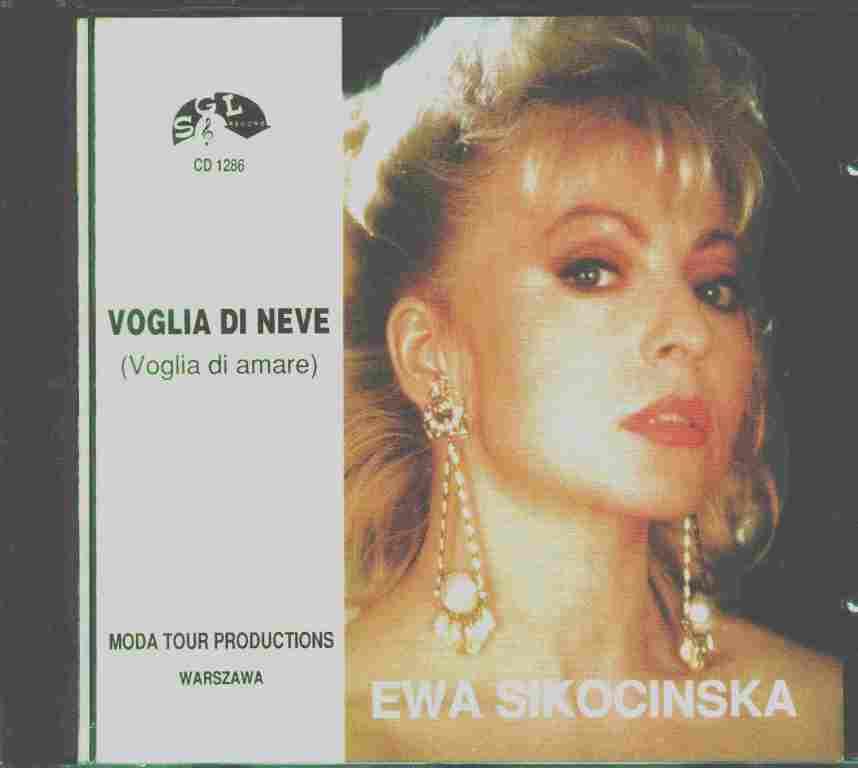 Plyta CD Ewy Dani Sikocinskiej "Voglia Di Neve" (1994)