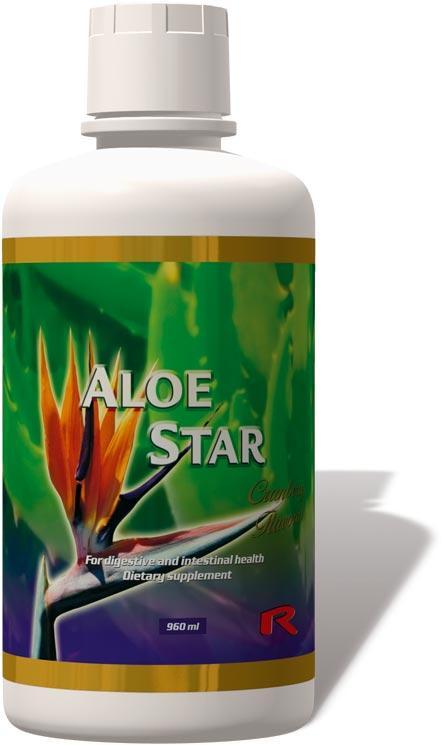 Aloe Star-Bardzo skuteczny w leczeniu zaburzeń układu pokarmowego.