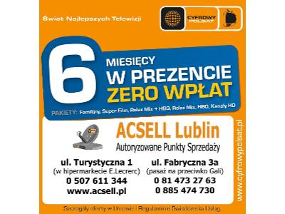 Cyfrowy Polsat - ACSELL Lublin - kliknij, aby powiększyć