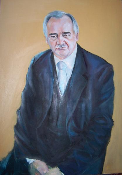 portret mężczyzny (olej na płótnie 100cm/70cm)