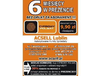 Cyfrowy Polsat - ACSELL Lublin - NOWA SUPER OFERTA!!! - kliknij, aby powiększyć