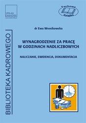 Wynagrodzenie za pracę w godzinach nadliczbowych 