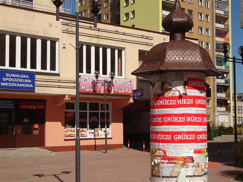 Ruchome Bilbordy Reklamowe - Plakatowanie , Suwałki, podlaskie