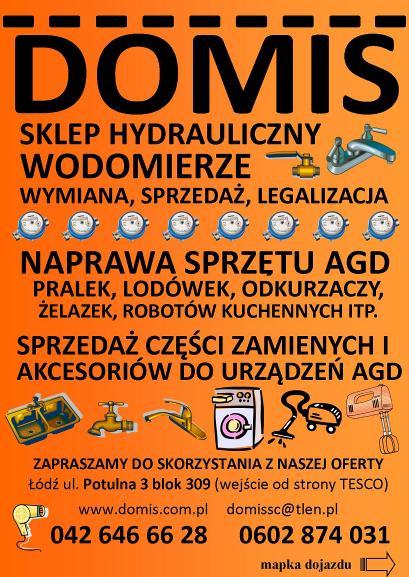 Wodomierze Legalizacja wodomierzy Wymiana sprzedaz, Łódź, łódzkie