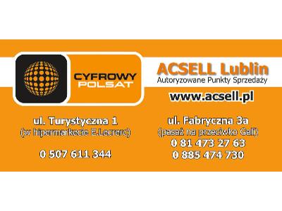 Cyfrowy Polsat - ACSELL Lublin - kliknij, aby powiększyć