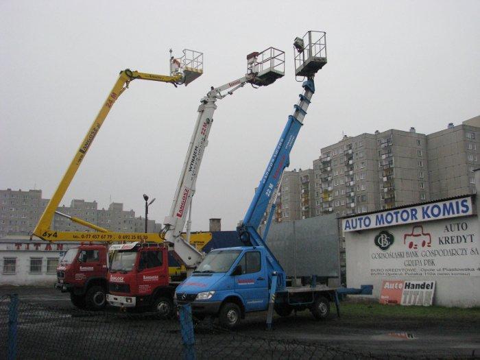 DŹWIGI, ŻURAWIE,PODNOŚNIKI KOSZOWE,NOŻYCOWE, Opole, opolskie