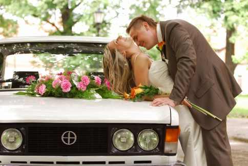 Fiat 125p do ślubu, śląskie