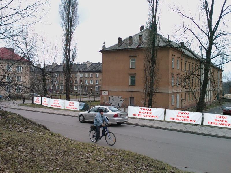 PRZYJMĘ REKLAMĘ, REKLAMA NA BUDYNKU , Będzin , śląskie