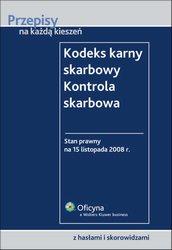 Kodeks karny skarbowy.Kontrola skarbowa