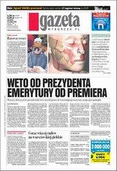 Gazeta Wyborcza - wydanie regionalne nr 295